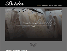 Tablet Screenshot of bridesamarillo.com